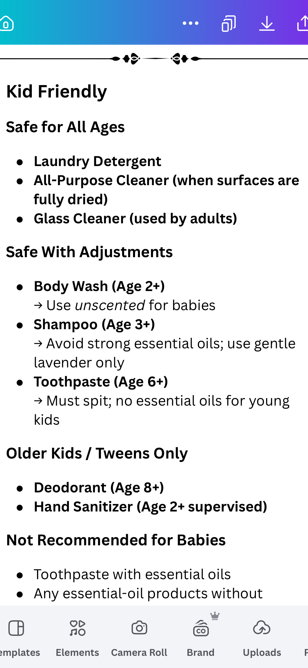 Slowly, Creating a Non-Toxic Household